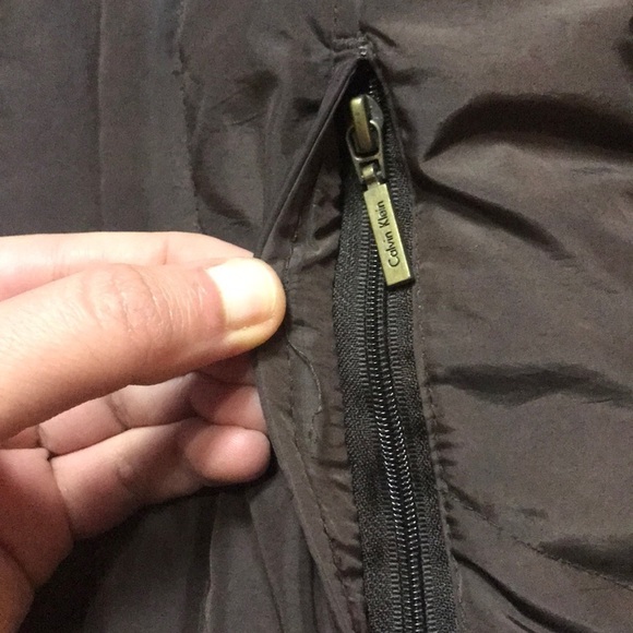 Calvin Klein Fleece Lined Winter Coat - Picture 3 of 9